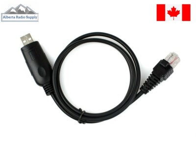 USB Programming Cable for ICOM Mobiles IC-F5061 F6061 + Software CS-F3160 V5.2