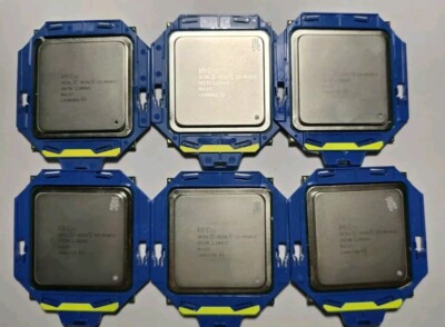 (3) Matched pair Intel Xeon E5-4640 V2 SR19R 2.2GHz 10-Core 20M LGA-2011 CPU 95W