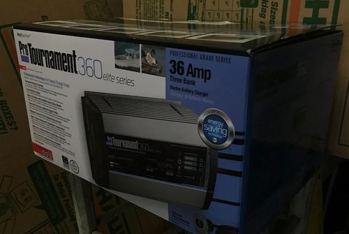 ProMariner 52036 ProTourn Elite 36 Triple Waterproof Battery Charger