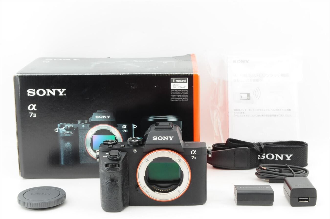 Sony Alpha A7 II ILCE-7M2 Body Shutter count 6300 Mint From Sony Alpha A7 II ILCE-7M2 Body Shutter count 6300 Mint From
