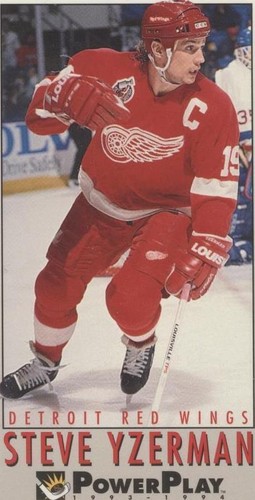 1993-94 Fleer Power Play - Steve Yzerman #77