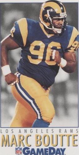 1992 GameDay Marc Boutte #60