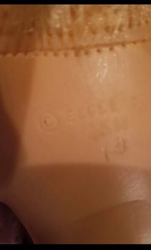 Vintage 1960’s Eagee  24” Doll W Dress Open Close Eyes