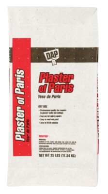 Dap 10312 White Dry Easy-To-Mix Plaster of Paris 25 lbs.