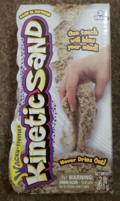 Kinetic Sand In Motion 2LB Never Dries Out Sealed 