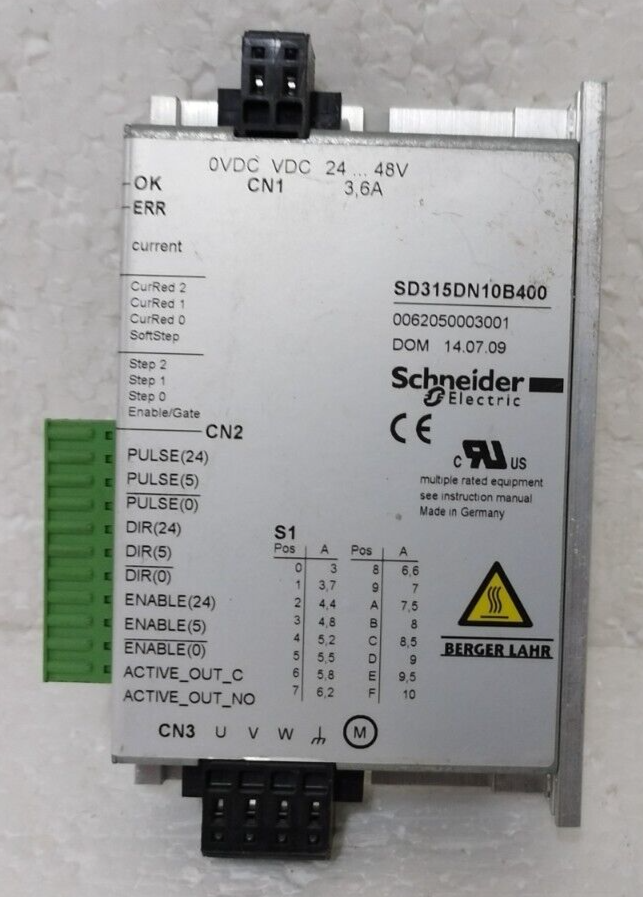 SCHNEIDER SD315DN10B400 Motion Control Stepper Motor Drive