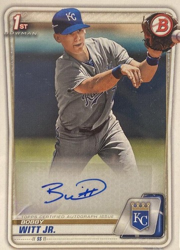 2020 Bowman - Bobby Witt Jr. #PA-BWJ