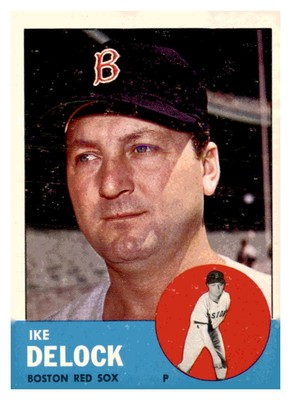 1963 Topps #136 Ike Delock