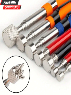 1pc - 5LB - Retractable Magnet Pickup Tool Telescopic Pen with Strong Suction