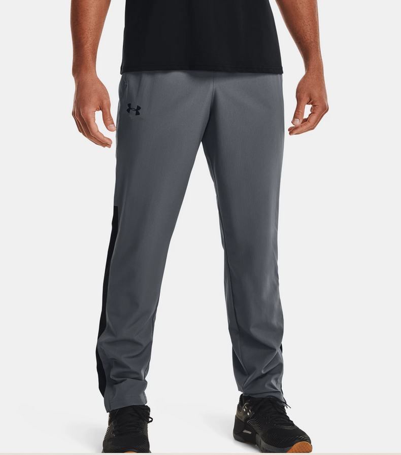 New UA Men's Under Armour Woven Workout Jogger Logo Pants Sw