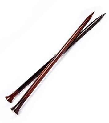 Wool and The Gang Rosewood Knitting Needles 8MM (US.11) 12.5 length (32 cm.) NEW
