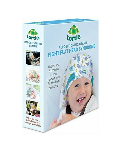 Tortle Adjustable Lucky Elephant Baby Beanie Head Protector For Newborns Large