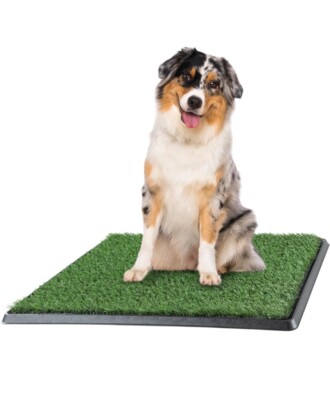 Artificial Grass Puppy Pee Pad for Dogs and Small Pets 20 x 25 Reusable 3-Layer