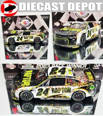 WILLIAM BYRON 2023 LAS VEGAS WIN RACED VERSION RAPTOR 1/24 ACTION