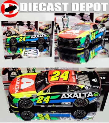 WILLIAM BYRON 2023 ATLANTA WIN RACED VERSION AXALTA  1/24 ACTION