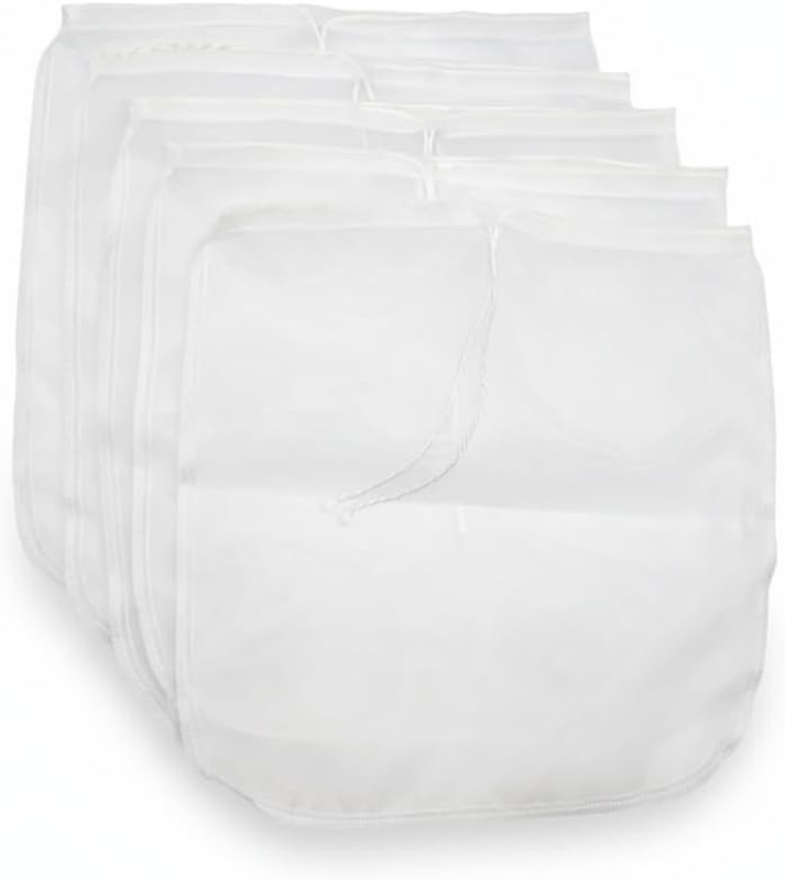 8Pcs Cheese Cloth for Straining, 30CM X 30CM Reusable Nylon Mesh Strainer Cloth