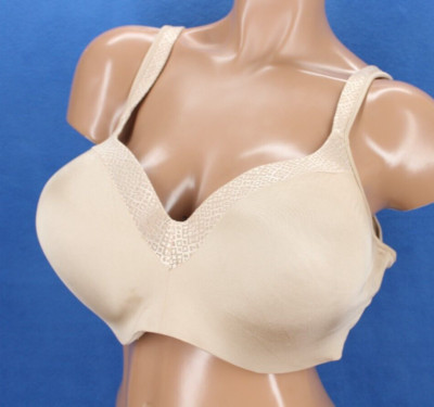 Playtex 4823 Secrets Underwire Lined Balconette Bra Size 40DDD #E6071