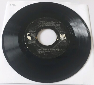 Lany Hall Lo Que Siento Hoy Por Ti / Estare Enamorada AM-35065 VG+ #696
