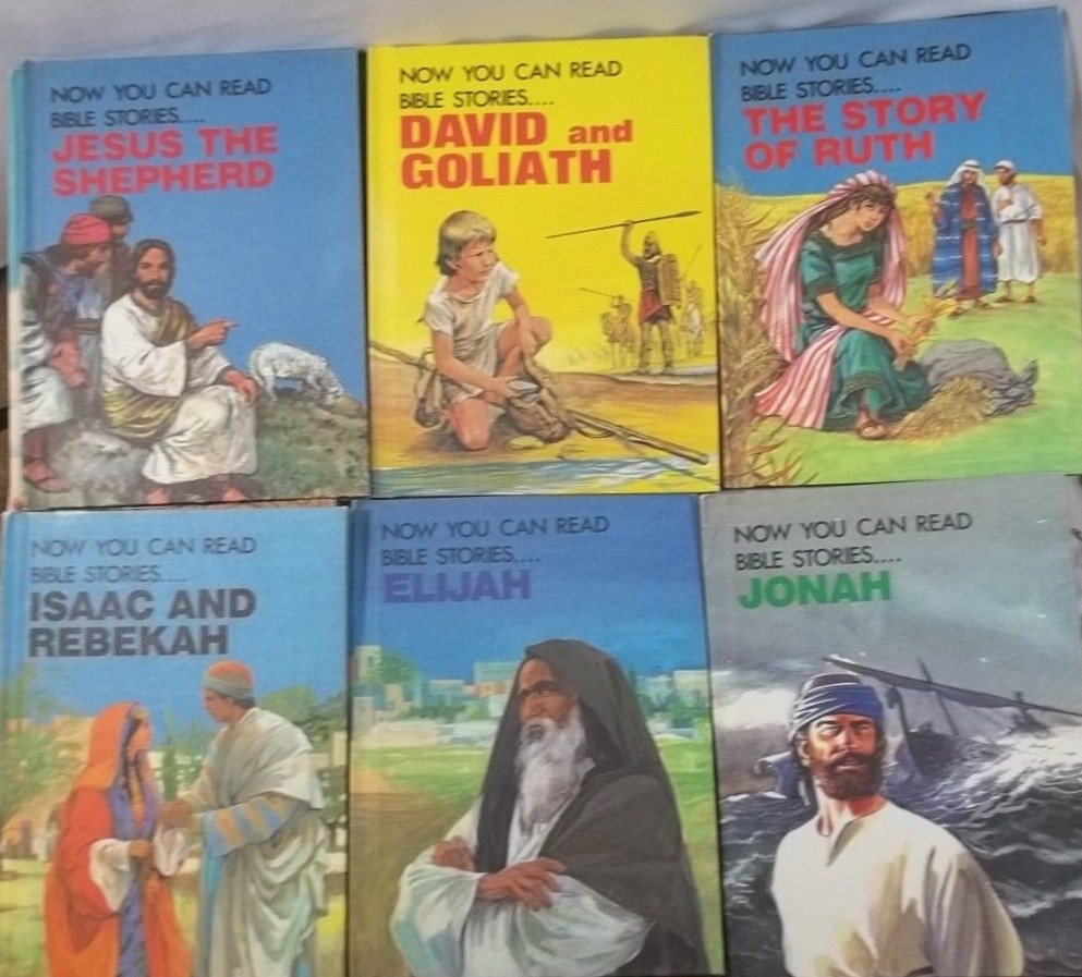 Now You Can Read Bible Stories Lot of 14 Grolier Vintage