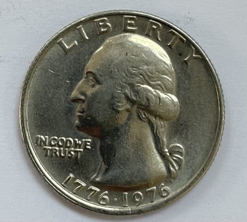 アメリカ硬貨　バンクシー USA - 1776-1976 - Bicentennial Washington Quarter Dollar NO