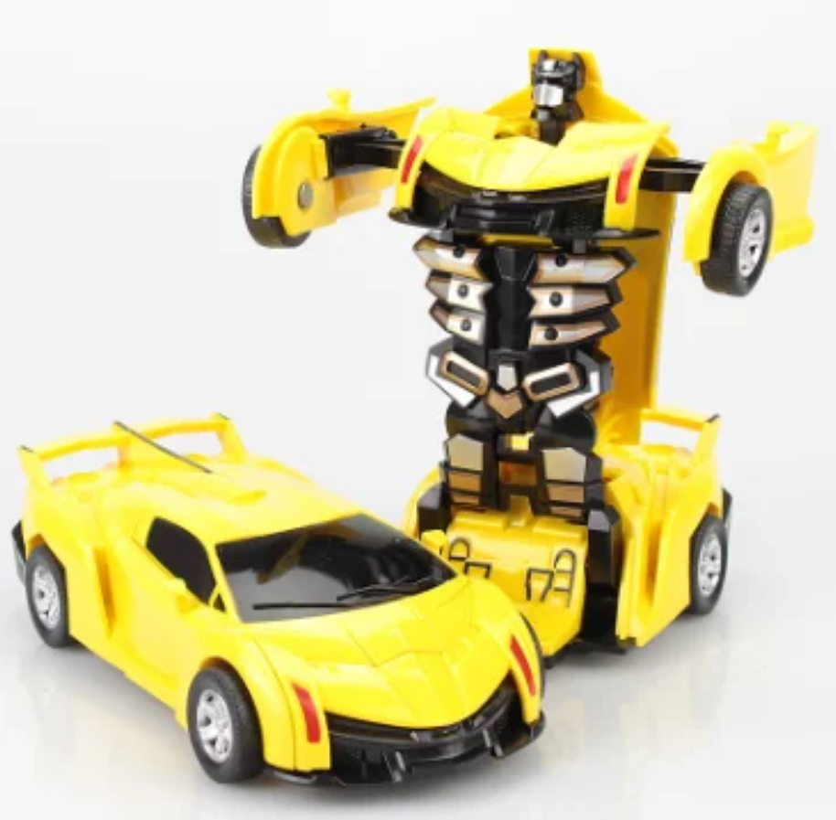 Robot Car Toy 2 in 1 Deformation Car for Kids Boys Playing Transform Car