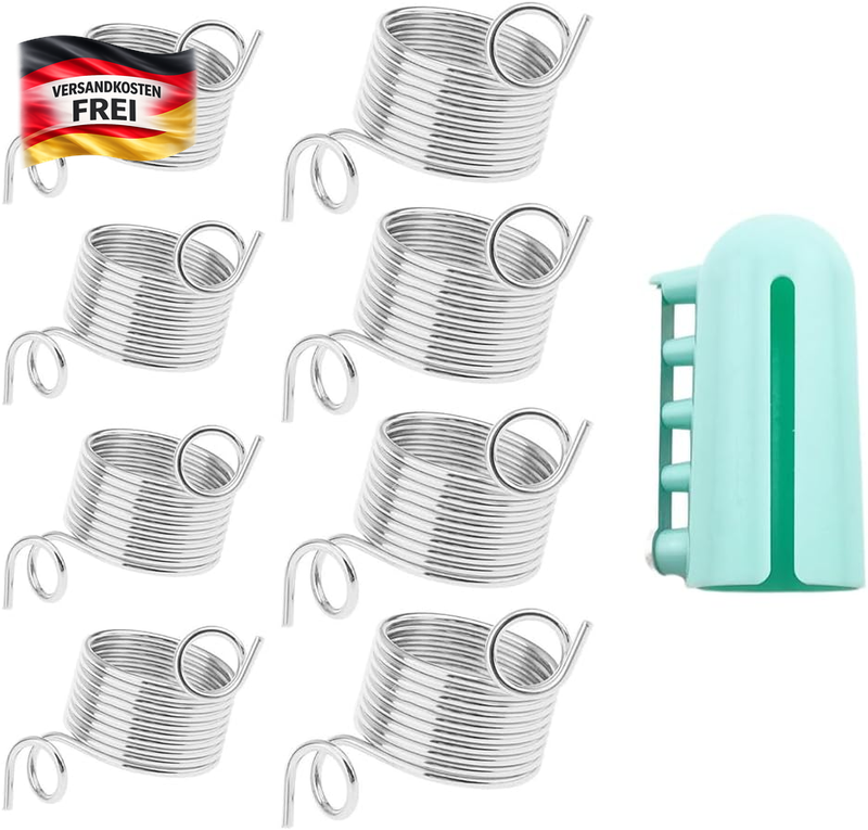 Strickring Set 8 Stück für präzise Handarbeit Fadenführung für Anfänger & Fortgeschrittene