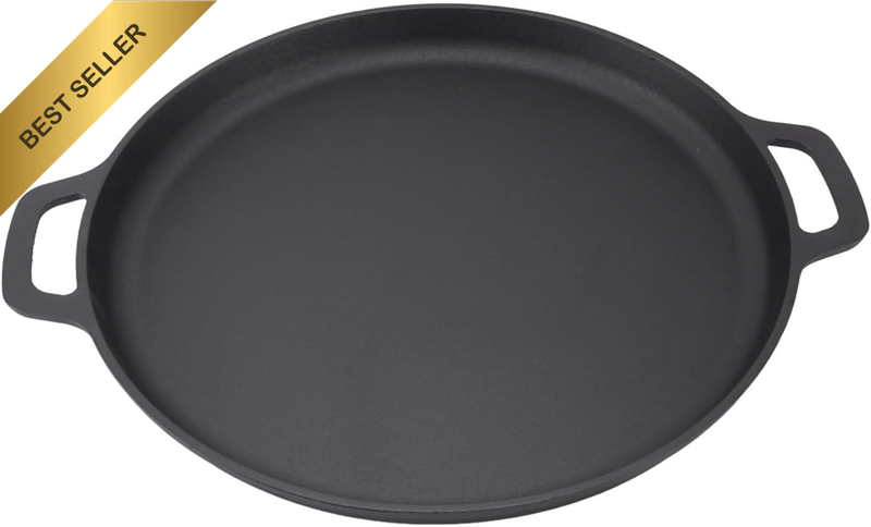 Thickened Cast Iron Pan Excellent Heat Transfer Non Stick Design Flat Bottom Uni