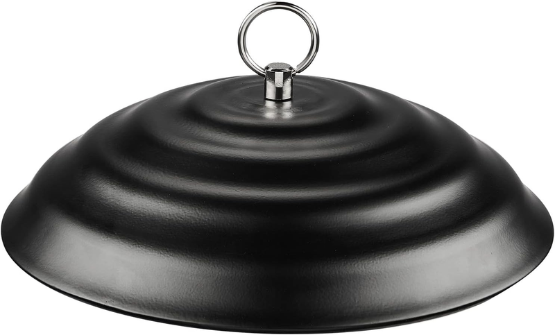 Metal Weather Protective Dome Heavy Duty Cover Hanging Bird Feeders Weatherproof