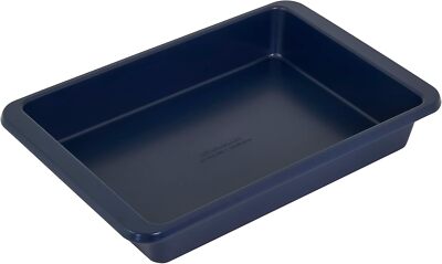 KitchenAid 9 x 13-In Nonstick Aluminized Steel Cake Pan, 9 x 13-In, Ink Blue 