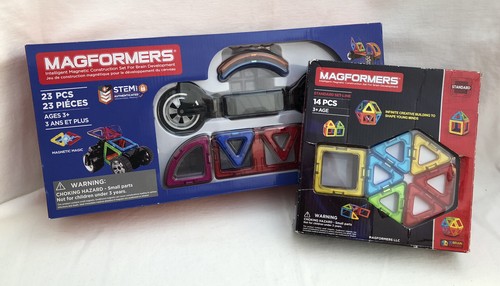 Magformers Magnetic Building 37 Pieces Ages 3+ Wheels | eBay