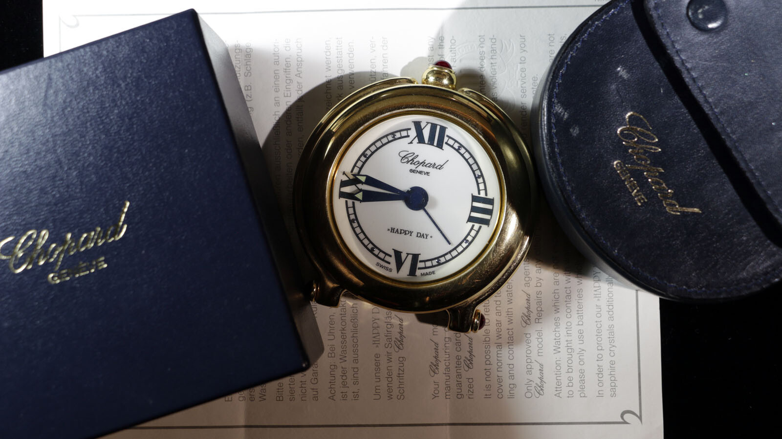 ショパール HAPPY DAY 置時計 【公式通販】