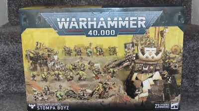 Warhammer 40k Orks Battleforce Stompa Boyz New Ork Games Workshop BNIB Boxed Set