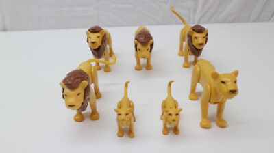 playmobil lion tiger x7 use safari Africa savannah zoo 4827 4829 3415 3528 3189