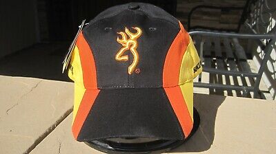 Browning Cap Opening Day Blaze Baseball Cap Ball Outdoor Hunting New Hat Orange