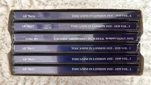Toscanini in London 1935-1939 The Complete BBC Recordings 6
