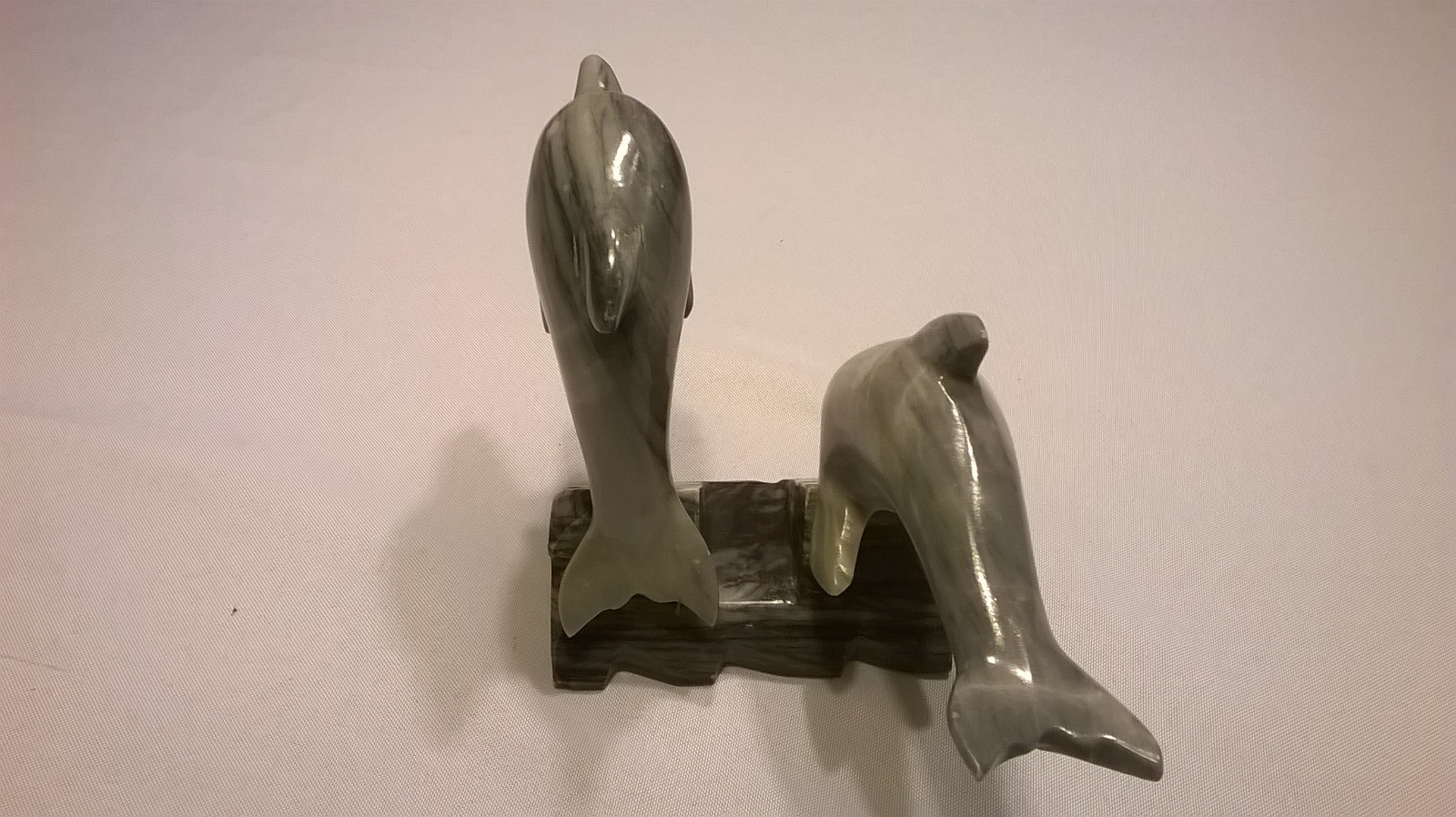 Marble Dolphin Statue 5 1/4