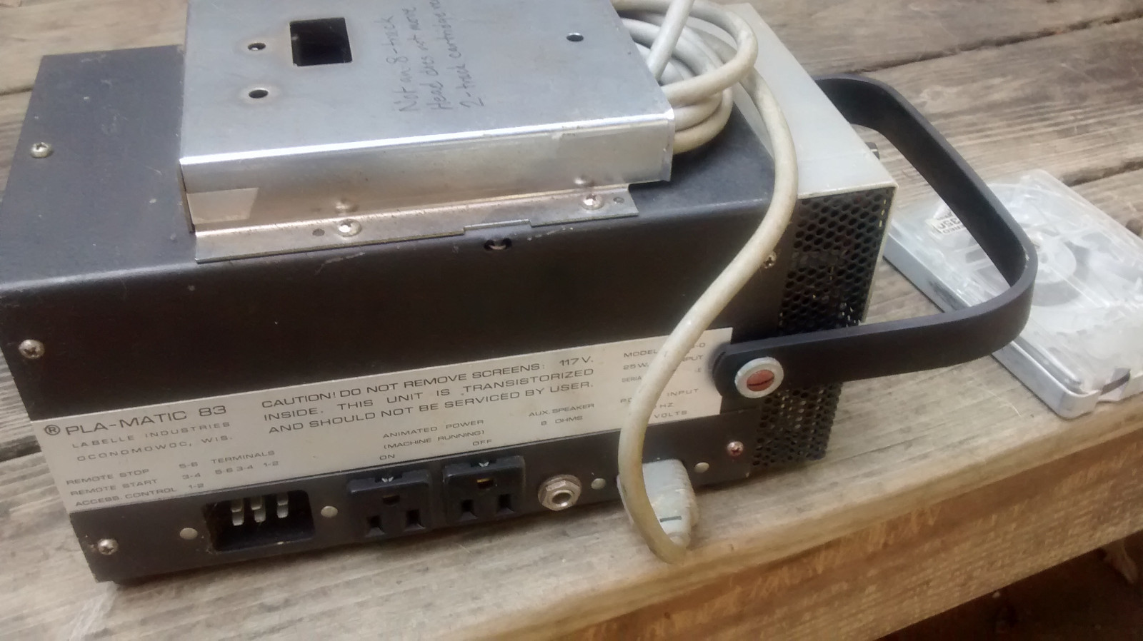 LaBelle Pla-Matic 83 tape loop player