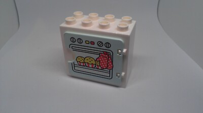 Lego Duplo BLUE KITCHEN OVEN Baking Pie Home Store Restaurant