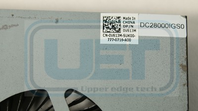 Dell Alienware 17 R4 CPU Fan V613M Left Side Tested Warranty