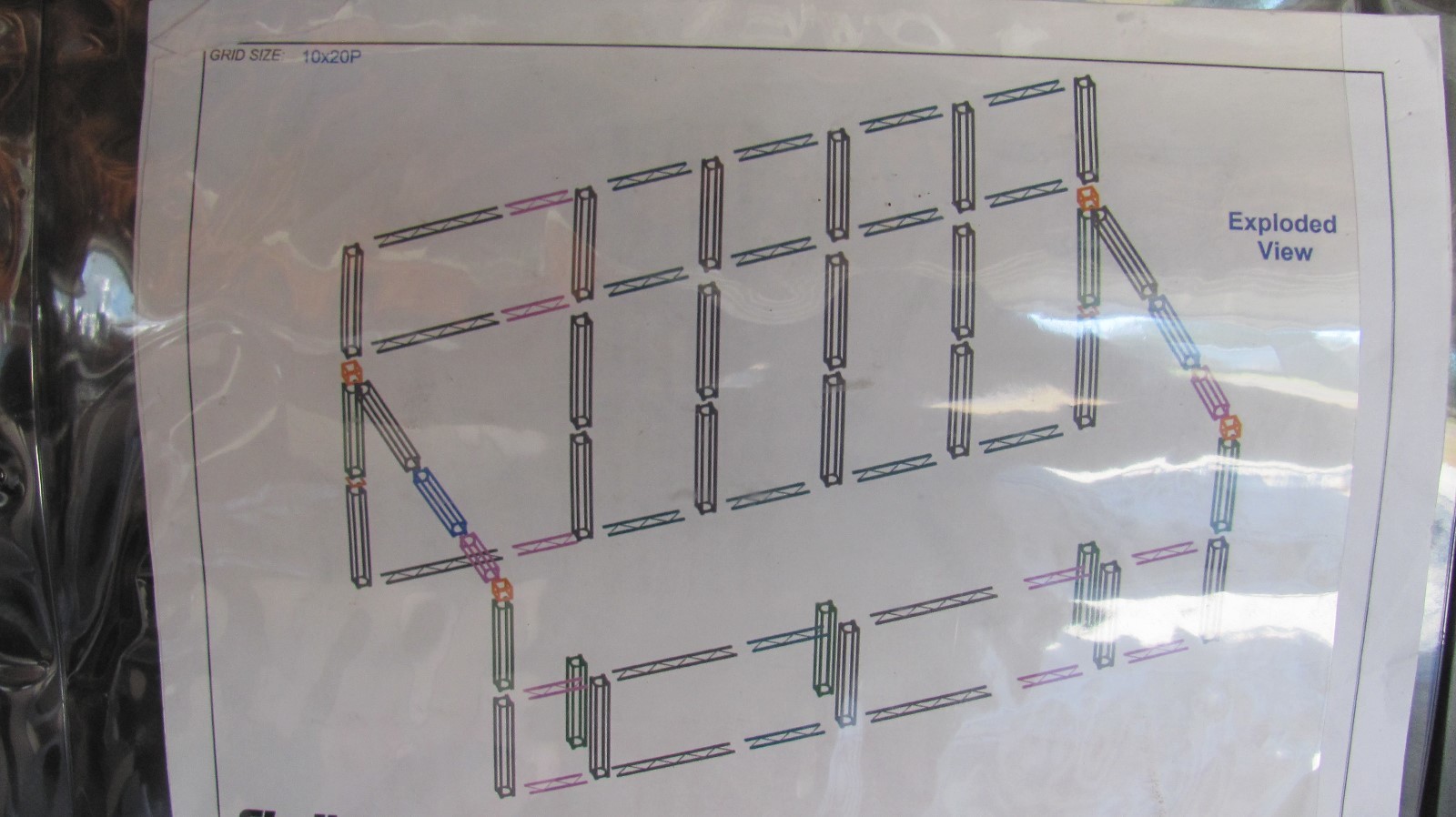 SKYLINE TRADE SHOW DISPLAY BOOTH ALUMINUM TRUSSES VERY NICE