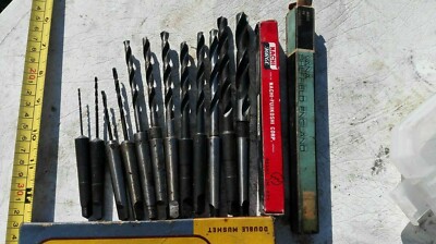 MTS Morse 1 HSS Drill 1/4 16 3/32 7 9 15 17 19 21/64 5/16 3/8 1/2'' OSBORN P&N