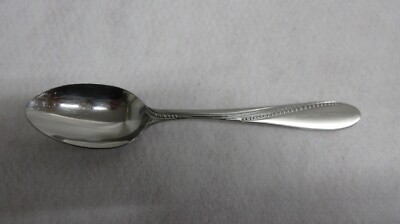 Oneida 18/8 Stainless Normandy Solid Serving Spoon Flatware