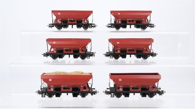 Märklin H0 Konvolut Selbstentladewagen teilbeladen DB