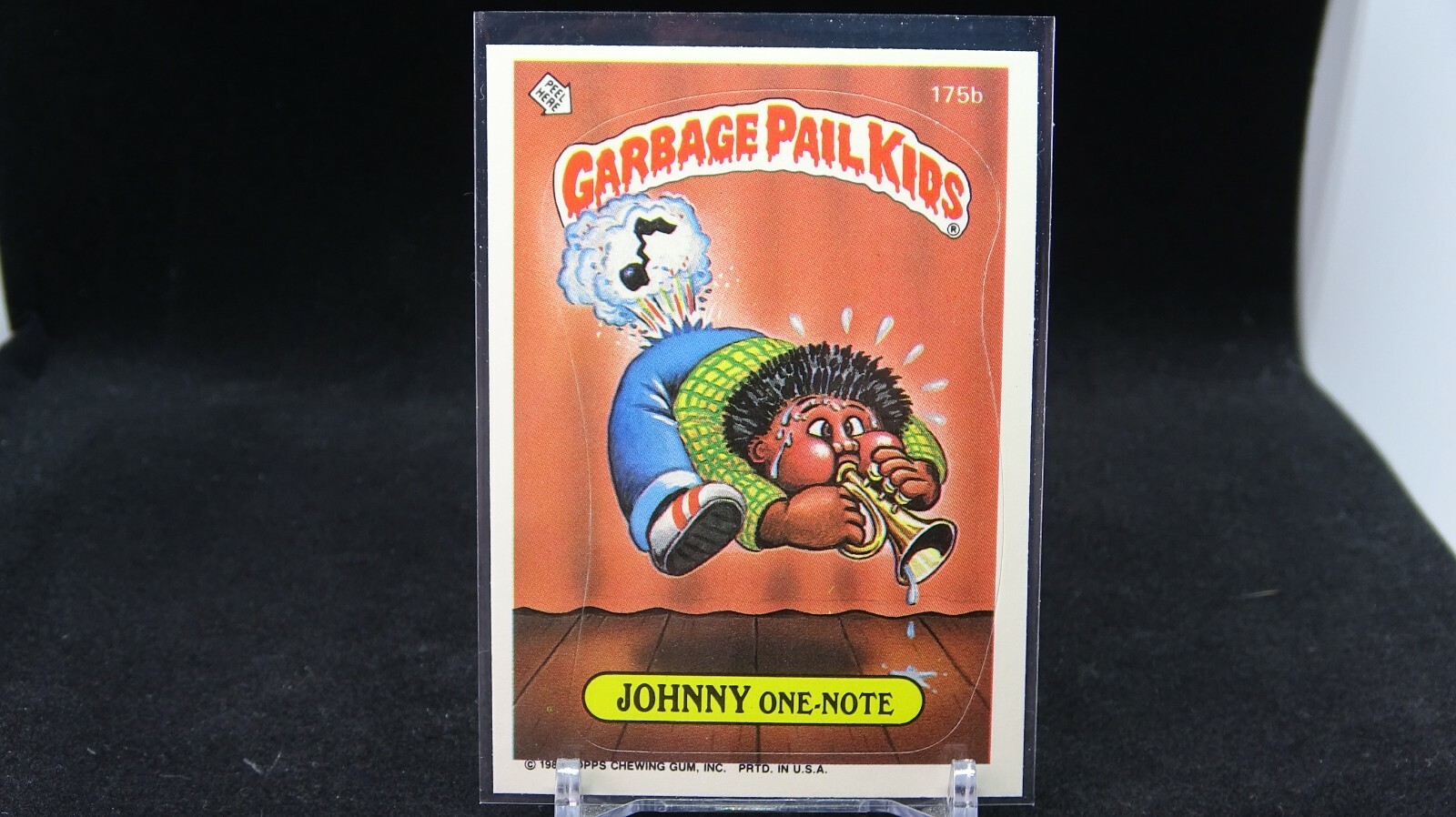 Johnny's - note 1986 Topps Garbage pail kids Johnny One-Note #175b | eBay