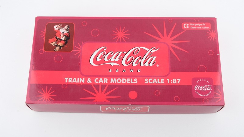 Lemke H0 Lc21042 Coca Cola Weihnachtswagen (236 2 412 5(P)) Db