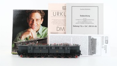 Brawa H0 0211E-Lok BR E 95 01 DRG Premium Edition Gleichstrom Analog