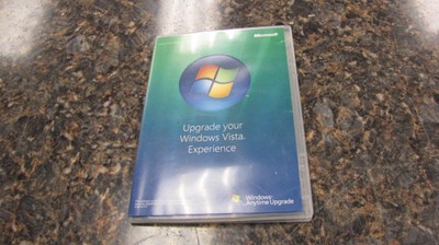 Vintage Microsoft  X12-94302-02 Windows Vista Anytime Upgrade -FH31