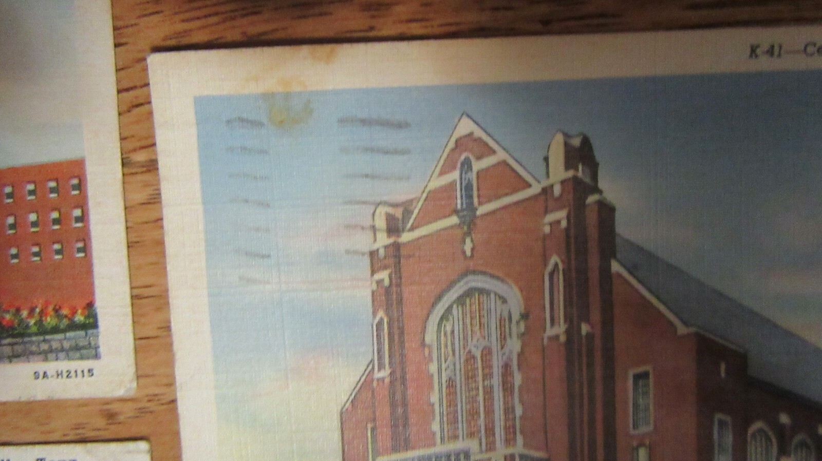 3 Vintage Knoxville TN Post Cards Methodist Church U.T. Ag Bldg. Court House