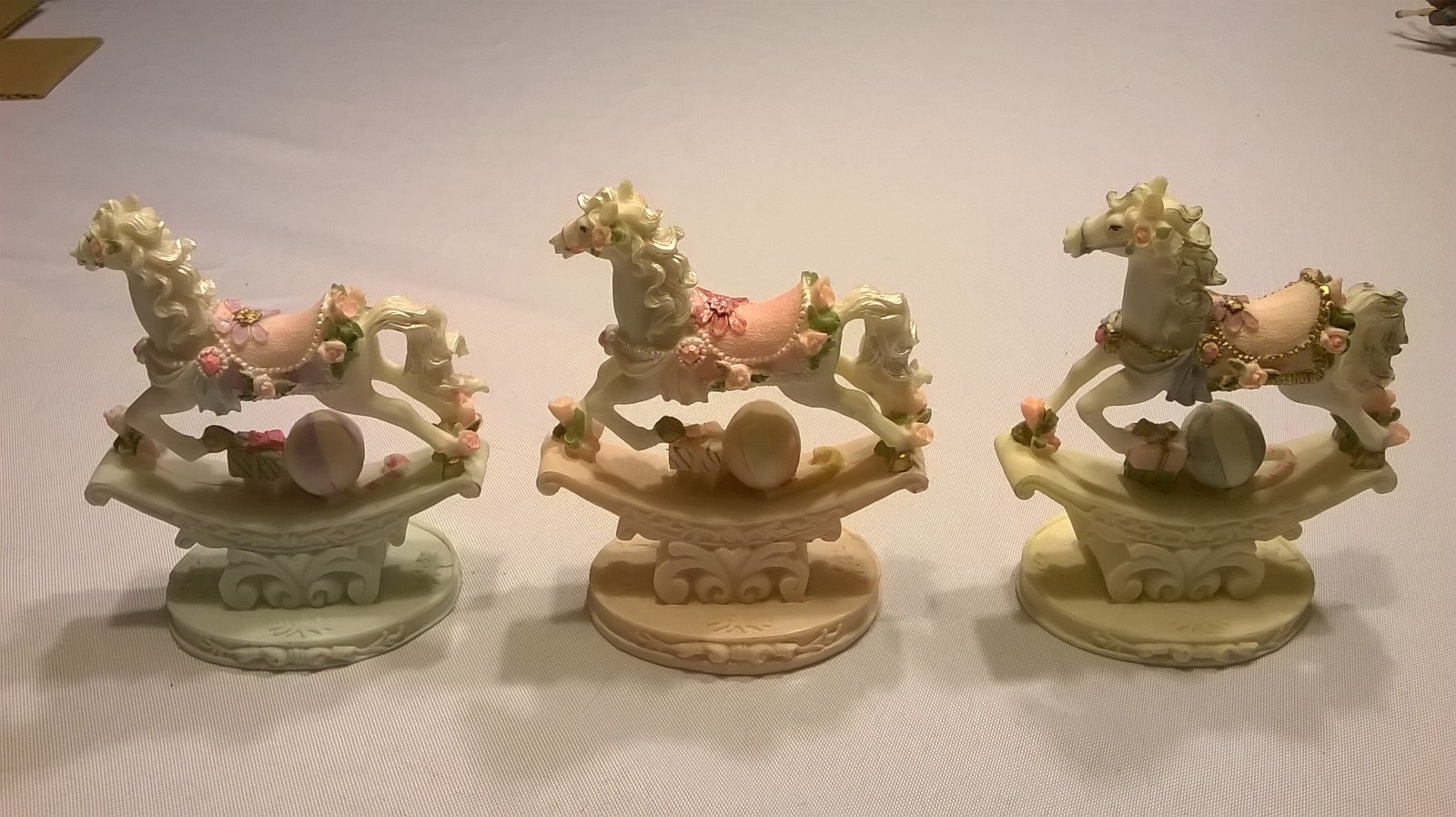 Lot of 3 Rocking Horses