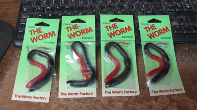 Worm factory ''the worm'', 4 ct,  , nip, free shipping